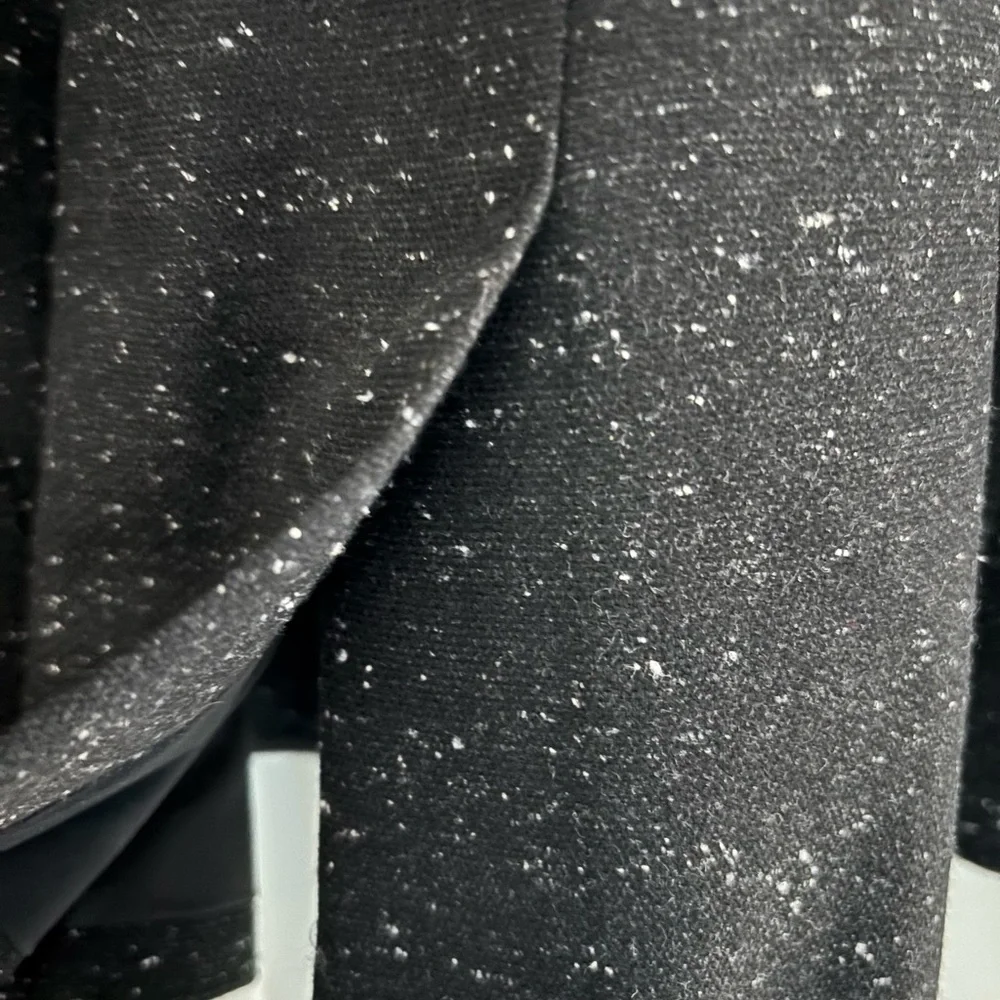 Halogen Black Textured Women's Blazer - Picture 4 of 7